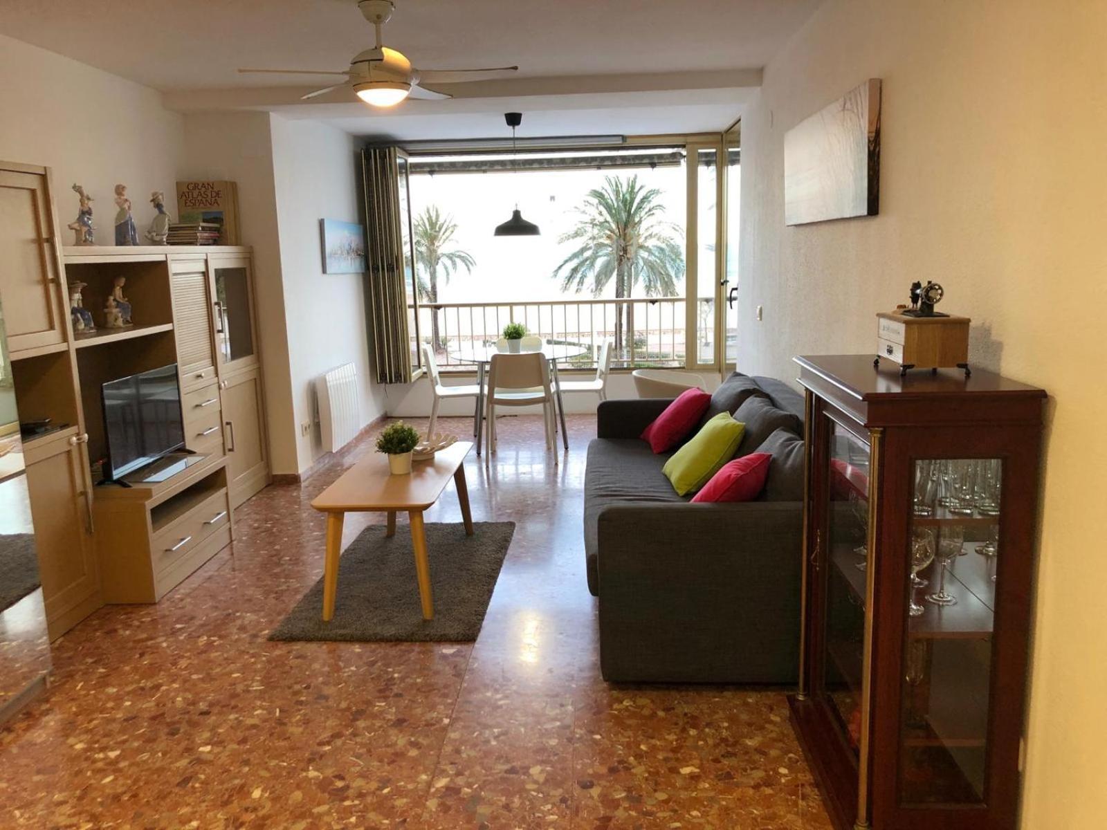 Apartamento Arensol En Primera Linea De Playa Cullera Exterior photo